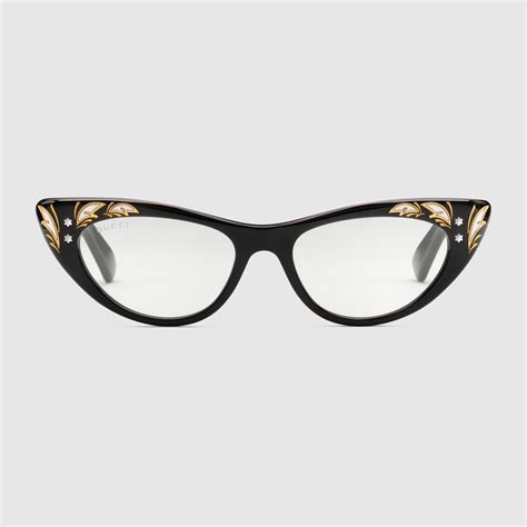 gucci brillenrahmen|gucci cat eyeglasses.